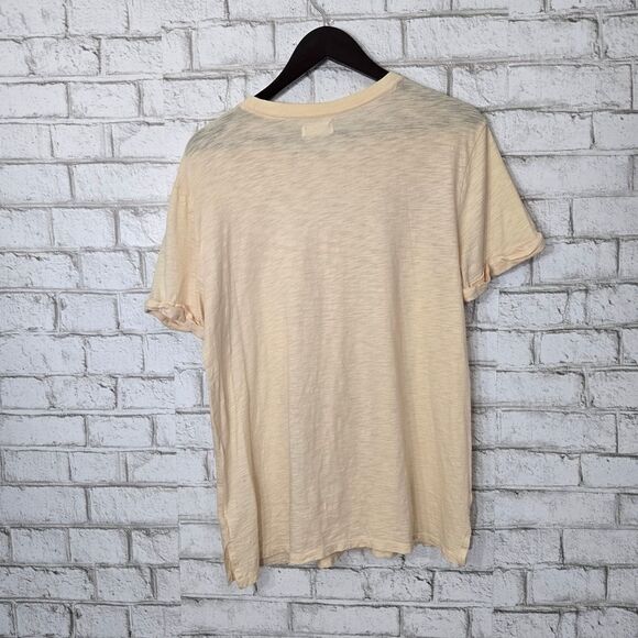 Maurices light yellow short sleeve tee - Picture 7 of 10